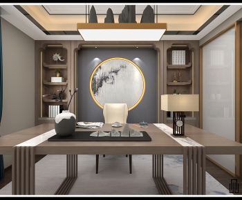 New Chinese Style Study Space-ID:207556197