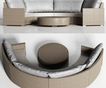 Modern Curved Sofa-ID:978315247