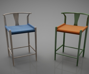 New Chinese Style Bar Chair-ID:480752559