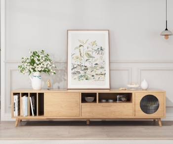 Nordic Style TV Cabinet-ID:543642754