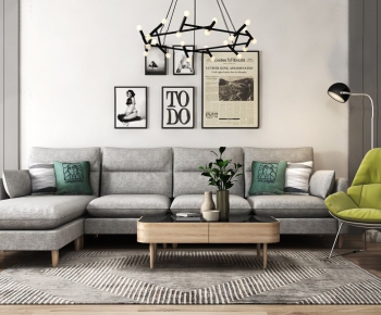 Nordic Style Sofa Combination-ID:604849933