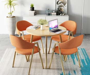 Nordic Style Leisure Table And Chair-ID:788231928