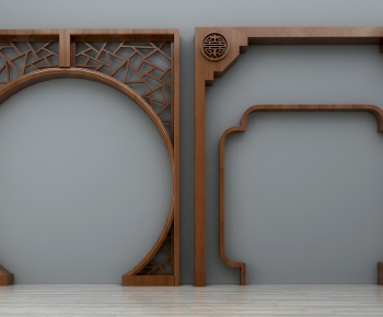 New Chinese Style Door-ID:130009322