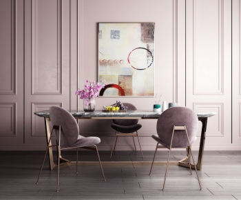 Modern Dining Table And Chairs-ID:460305746