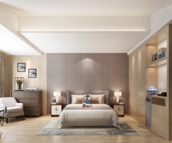 New Chinese Style Bedroom-ID:265495862