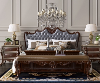 European Style Double Bed-ID:711131752