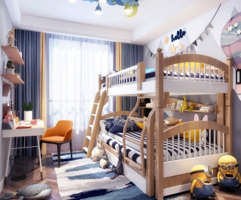 Nordic Style Children's Room-ID:694889643