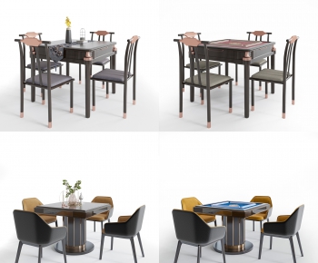 Modern Dining Table And Chairs-ID:500294578