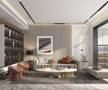 Modern A Living Room-ID:817264451