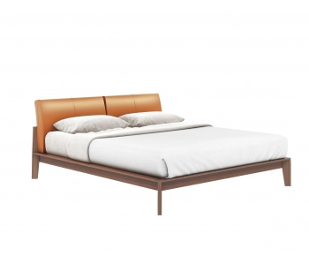 Modern Double Bed-ID:545482256
