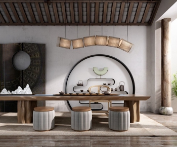 New Chinese Style Tea House-ID:773625229