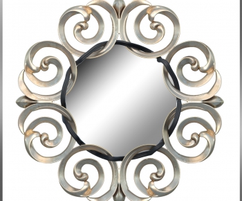 欧式挂壁镜子-ID:810170152