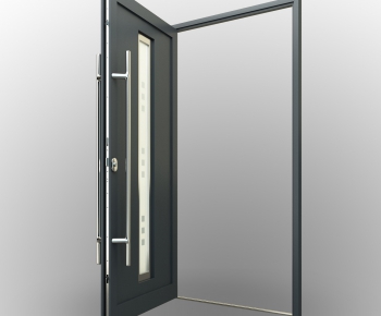 Modern Solid Wood Door-ID:944512527