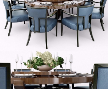 New Chinese Style Dining Table And Chairs-ID:226452954
