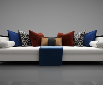 Modern Three-seat Sofa-ID:742545382