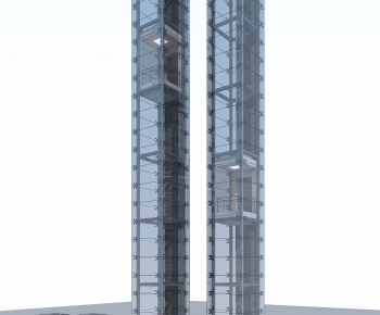 现代玻璃观光电梯垂直电梯-ID:524825222