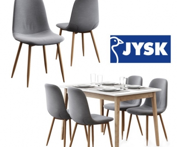 Nordic Style Dining Table And Chairs-ID:732536112