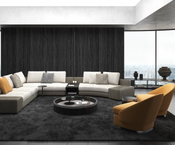 Modern A Living Room-ID:887594459