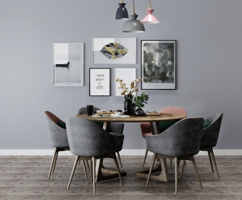 Modern Dining Table And Chairs-ID:243792383