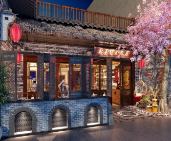 Chinese Style Facade Element-ID:316613233