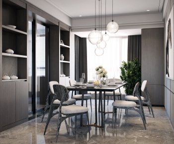 Modern Dining Room-ID:434854942