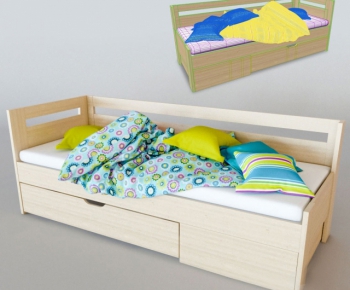Modern Child's Bed-ID:151275593