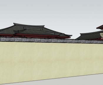 Japanese Style Ancient Architectural Buildings-ID:752460966