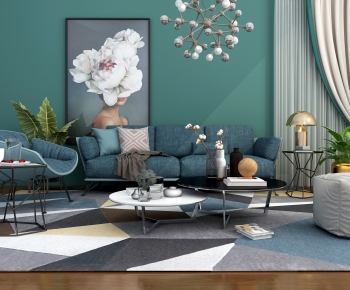Nordic Style Sofa Combination-ID:504399327
