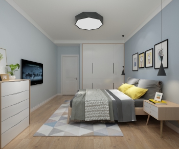 Nordic Style Bedroom-ID:604591222