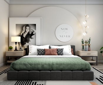 Nordic Style Bedroom-ID:952632826