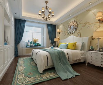European Style Bedroom-ID:390355291