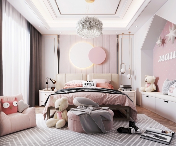 Modern Girl's Room Daughter's Room-ID:389997747