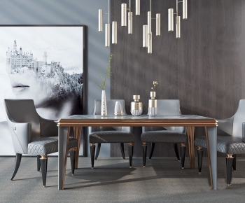 Modern Dining Table And Chairs-ID:205145735