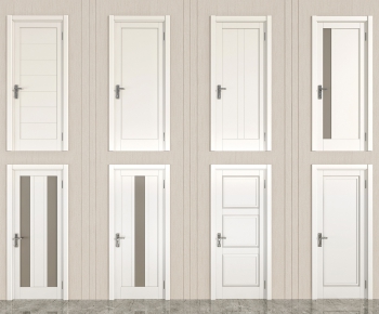 Modern Solid Wood Door-ID:492229627