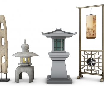 New Chinese Style Floor Lamp-ID:541661263