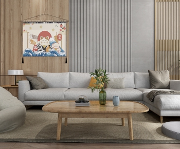 Japanese Style Sofa Combination-ID:706902347