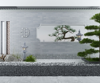 New Chinese Style Building Component-ID:821703315