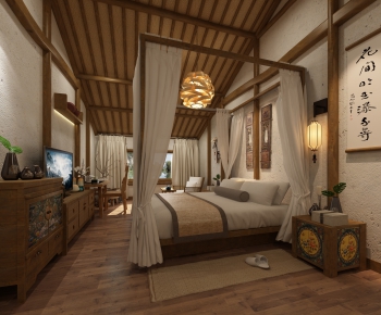 Chinese Style Guest Room-ID:646258487