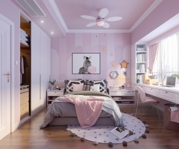 Nordic Style Girl's Room Daughter's Room-ID:294687245