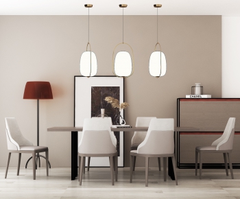 Modern Dining Table And Chairs-ID:288731379