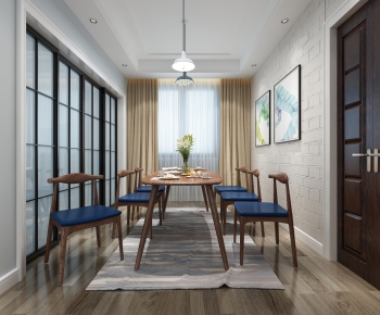 New Chinese Style Dining Room-ID:423075195