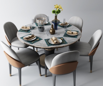 Modern Dining Table And Chairs-ID:139191865