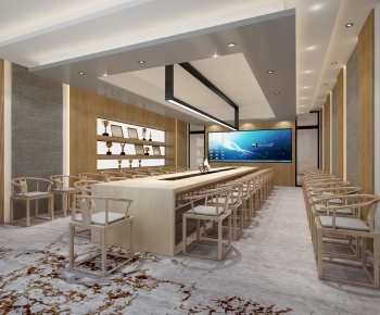 New Chinese Style Meeting Room-ID:681221738