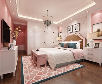 European Style Girl's Room Daughter's Room-ID:219239599