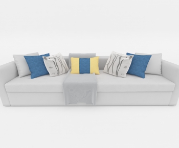 Modern Three-seat Sofa-ID:142835179