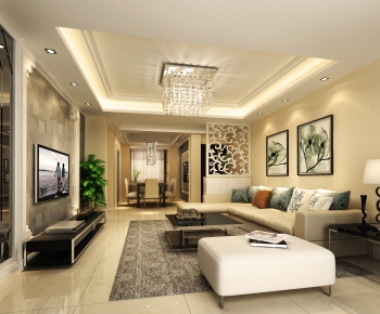 Modern A Living Room-ID:872761118