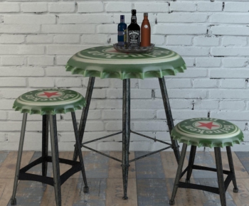 Industrial Style Side Table/corner Table-ID:982416629