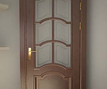 European Style Solid Wood Door-ID:754313515