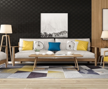 Nordic Style Sofa Combination-ID:976546828
