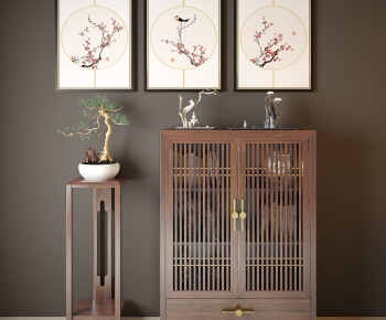 New Chinese Style Sideboard-ID:552780518